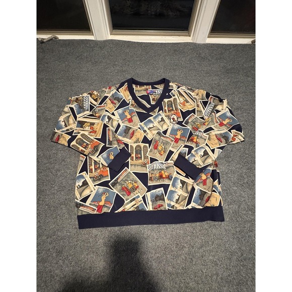 Vintage Tail Pinehurst U.S. Open Sweater Mens XL Golf 1999 Pullover USA 90s - Picture 1 of 9